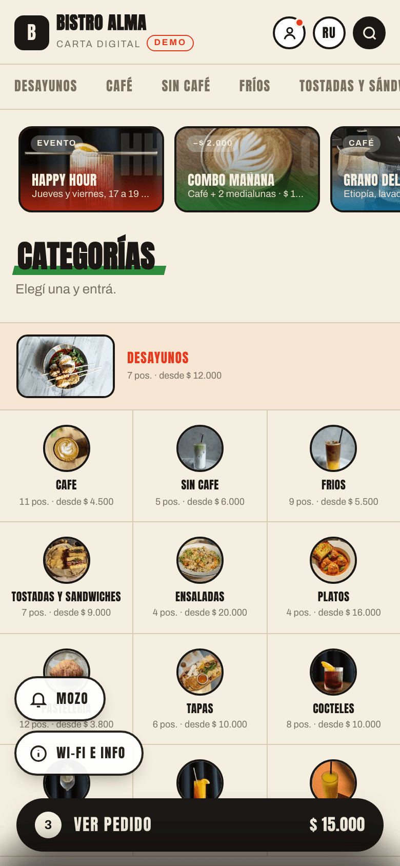 Horarios que se manejan solos